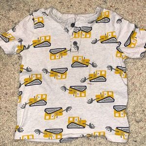 Boys size 4 Excavator Shirt